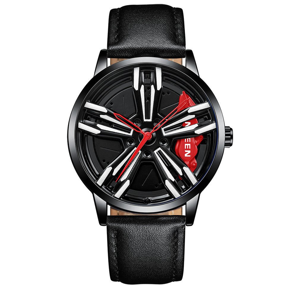 Men's Locomotive Wheel Watch - Weriion