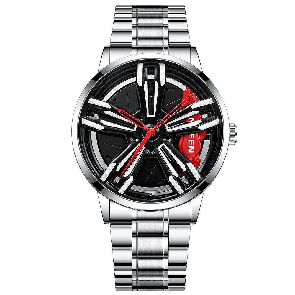 Men's Locomotive Wheel Watch - Weriion