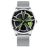 Men's Locomotive Wheel Watch - Weriion