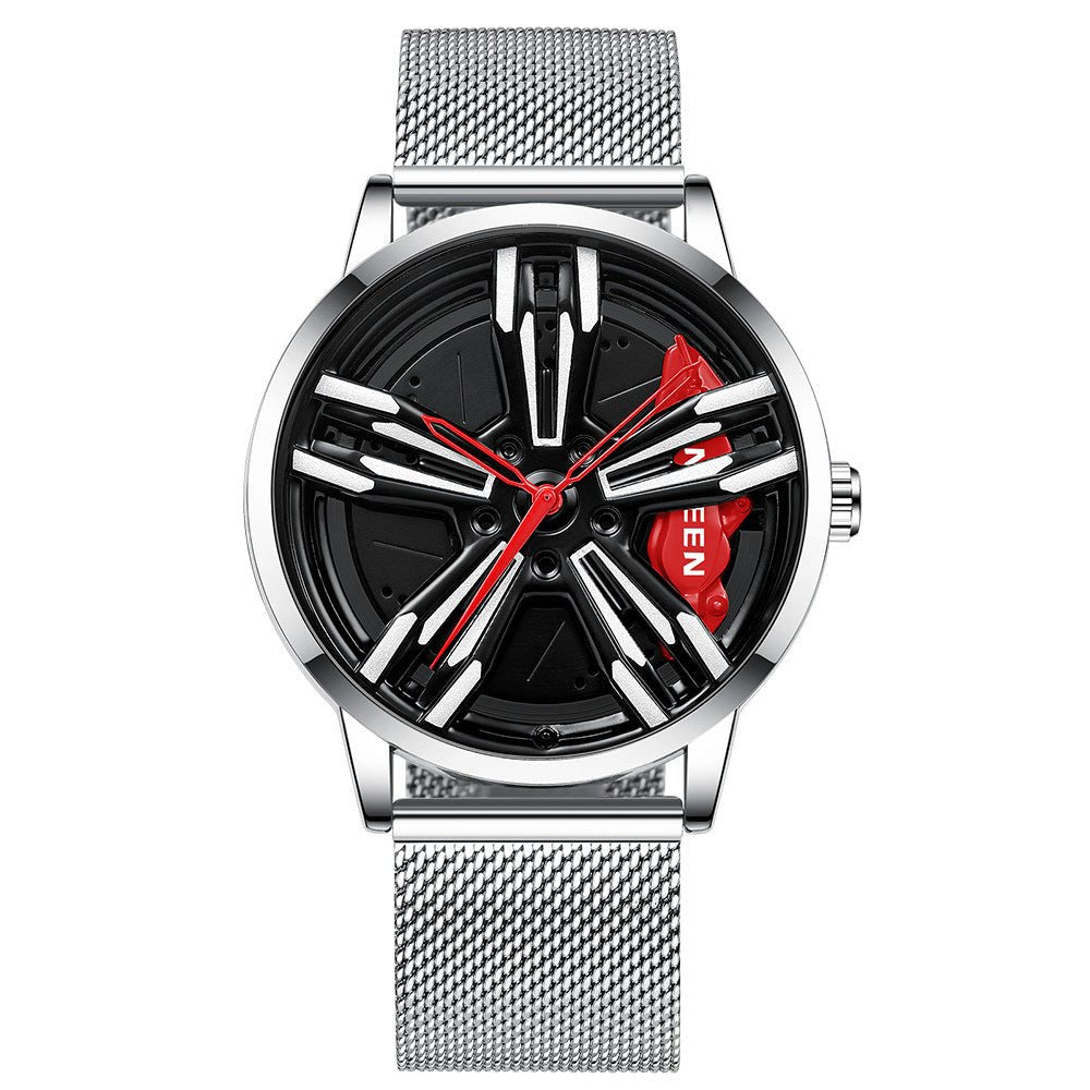 Men's Locomotive Wheel Watch - Weriion