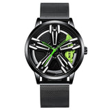 Men's Locomotive Wheel Watch - Weriion