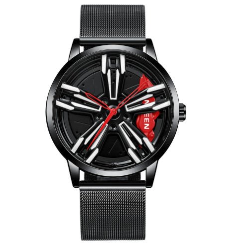 Men's Locomotive Wheel Watch - Weriion