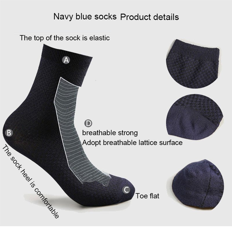 Men's Male Breathable Business Socks - Weriion