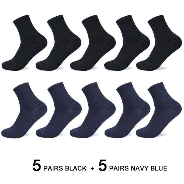 Men's Male Breathable Business Socks - Weriion