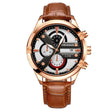 Men's Multifunctional Business 30M Waterproof Watches - Weriion