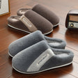 Men's Non - Slip Warm Indoor Cotton Slippers Shoes - Weriion