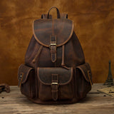 Men's Retro Large Capacity Backpack - Weriion