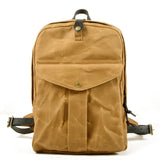 Men's Retro Outdoor Large Capacity Canvas Backpack - Weriion