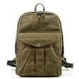 Men's Retro Outdoor Large Capacity Canvas Backpack - Weriion