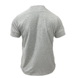 Men's Round Neck Short Sleeve Chest Pocket Polo Shirt - Weriion