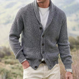 Men's Simple Thickening Cardigan Sweaters - Weriion