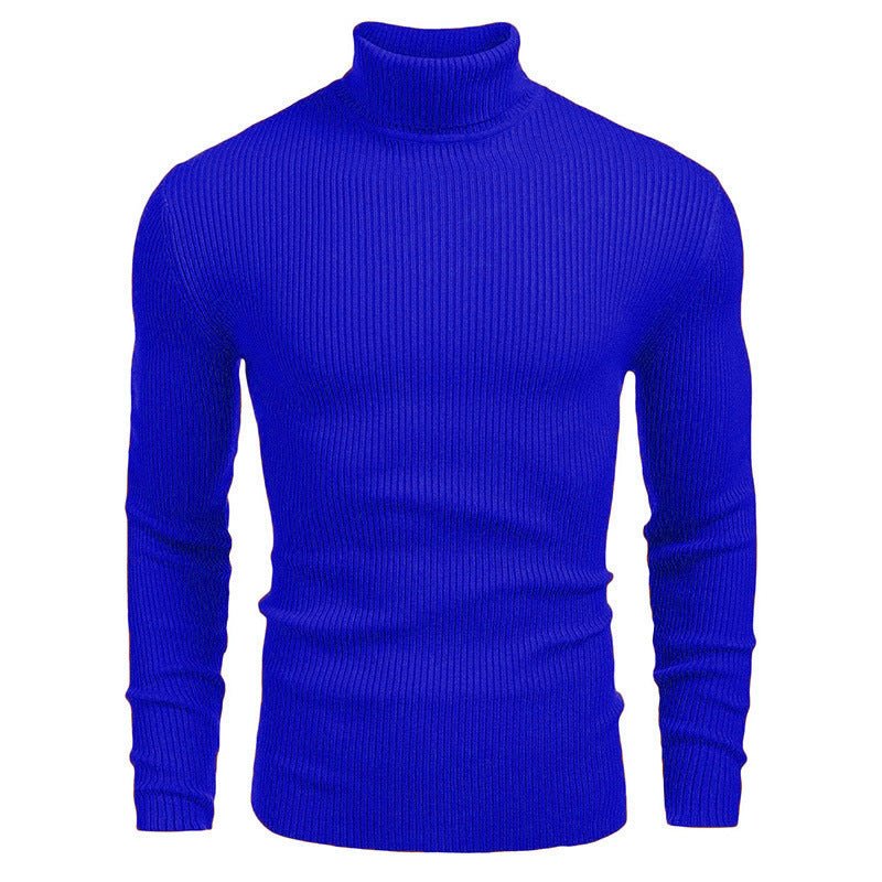 Men's Slim - Fit Turtleneck Long - Sleeved Sweater - Weriion