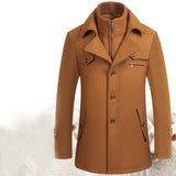 Men's Slim Fit Winter & Autumn Wool Coat - Weriion