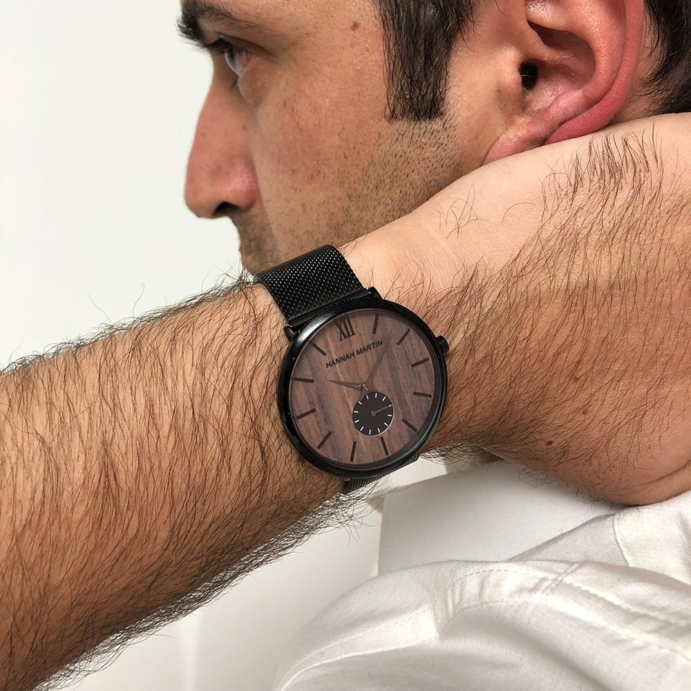 Men's Slim Wood Watch - Weriion