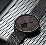 Men's Slim Wood Watch - Weriion