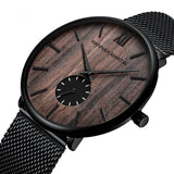 Men's Slim Wood Watch - Weriion