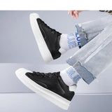 Men's Sneakers Shoes With Height Increasing Insoles - Weriion