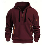 Men's Soft Comfortable Loose Fit Cotton Hoodie - Weriion