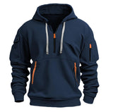 Men's Soft Comfortable Loose Fit Cotton Hoodie - Weriion