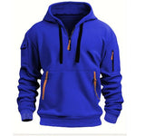 Men's Soft Comfortable Loose Fit Cotton Hoodie - Weriion