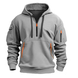 Men's Soft Comfortable Loose Fit Cotton Hoodie - Weriion