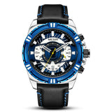 Men's Sports Leather Quartz Watch - Weriion