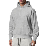 Men's Sports Solid Color Fleece Casual Sweater Hoodies - Weriion