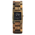 Men's Square Shaped Dial Wood Watch - Weriion