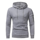 Men's Sweatshirt Hoodie With Arm Zipper Long Sleeve Slim Top - Weriion