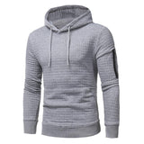 Men's Sweatshirt Hoodie With Arm Zipper Long Sleeve Slim Top - Weriion