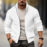 Men's Thickened Casual Stand Collar Thick Sweater - Weriion