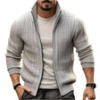 Men's Thickened Casual Stand Collar Thick Sweater - Weriion