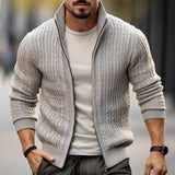 Men's Thickened Casual Stand Collar Thick Sweater - Weriion