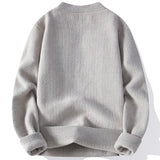 Men's Thickened Contrast Color Autumn And Winter Sweaters - Weriion