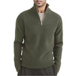 Men's Thickened Warm Zip Collar Sweater - Weriion