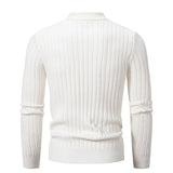 Men's Twisted Round Neck Pullover Leisure Sweaters - Weriion