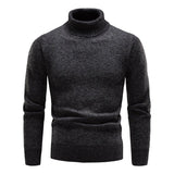 Men's Undershirt Outer Turtleneck Sweater - Weriion