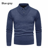 Men's Undershirt Slim Fit Fleece - Lined Two Pieces Sweaters - Weriion