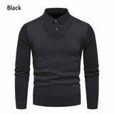 Men's Undershirt Slim Fit Fleece - Lined Two Pieces Sweaters - Weriion