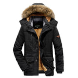 Men's Warm Padded Hooded Winter Jacket - Weriion