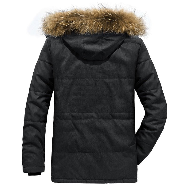 Men's Warm Padded Hooded Winter Jacket - Weriion