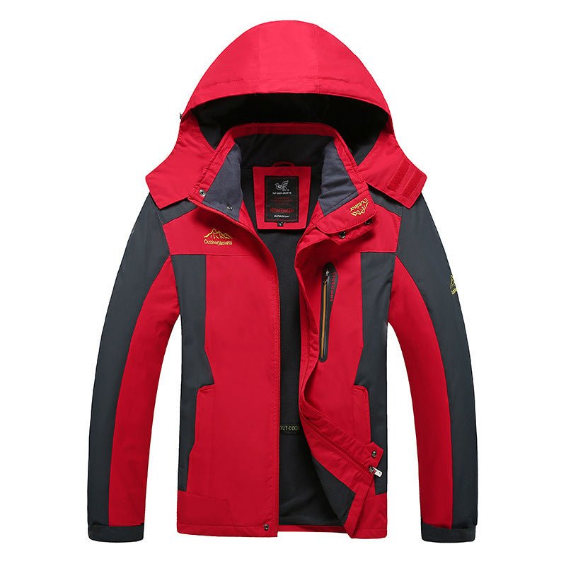 Men's Wind Resistant Waterproof Outdoor Jacket - Weriion