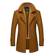 Men's Winter Autumn Dorchester Peacoat Wool Coat - Weriion