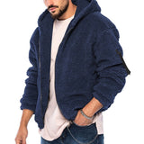 Men's Winter Double - Sided Warm Hooded Zipper Casual Hoodie - Weriion