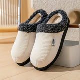 Men's Winter Home Indoor Cotton Slippers - Weriion