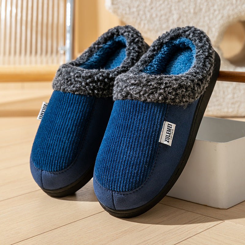 Men's Winter Home Indoor Cotton Slippers - Weriion