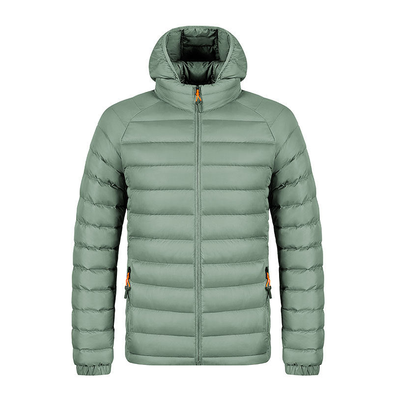 Men's Winter Lightweight Hooded Jacket - Weriion