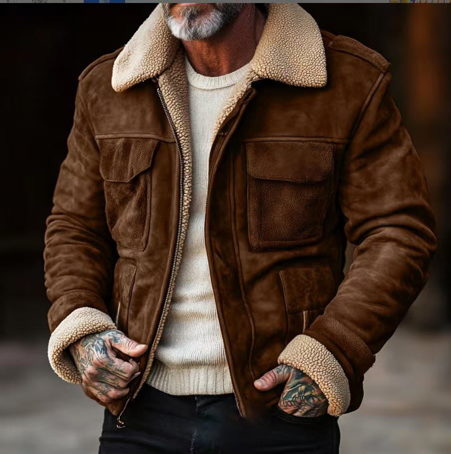 Men's Winter Thick Wool Jacket - Weriion