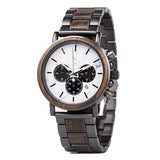 Men's Wooden Luminous Watch - Weriion