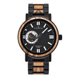 Men's Wooden Quartz Business Watch - Weriion